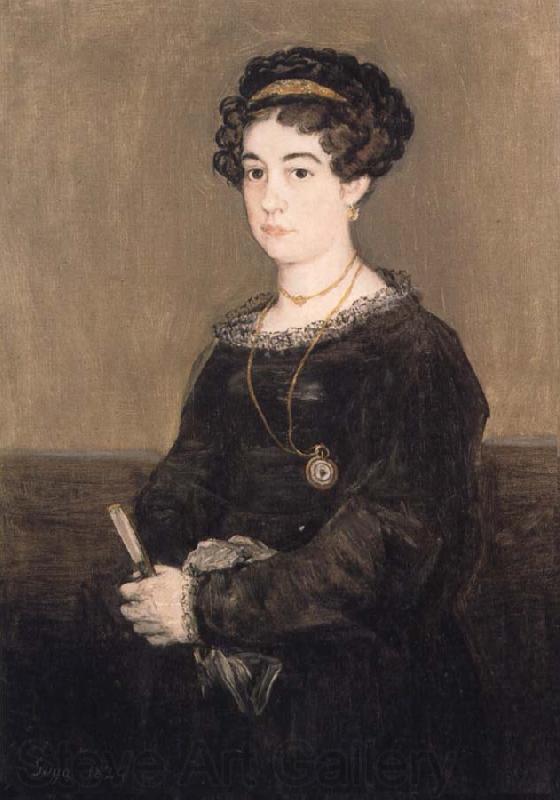Francisco Goya Dona Maria Martinez de Puga